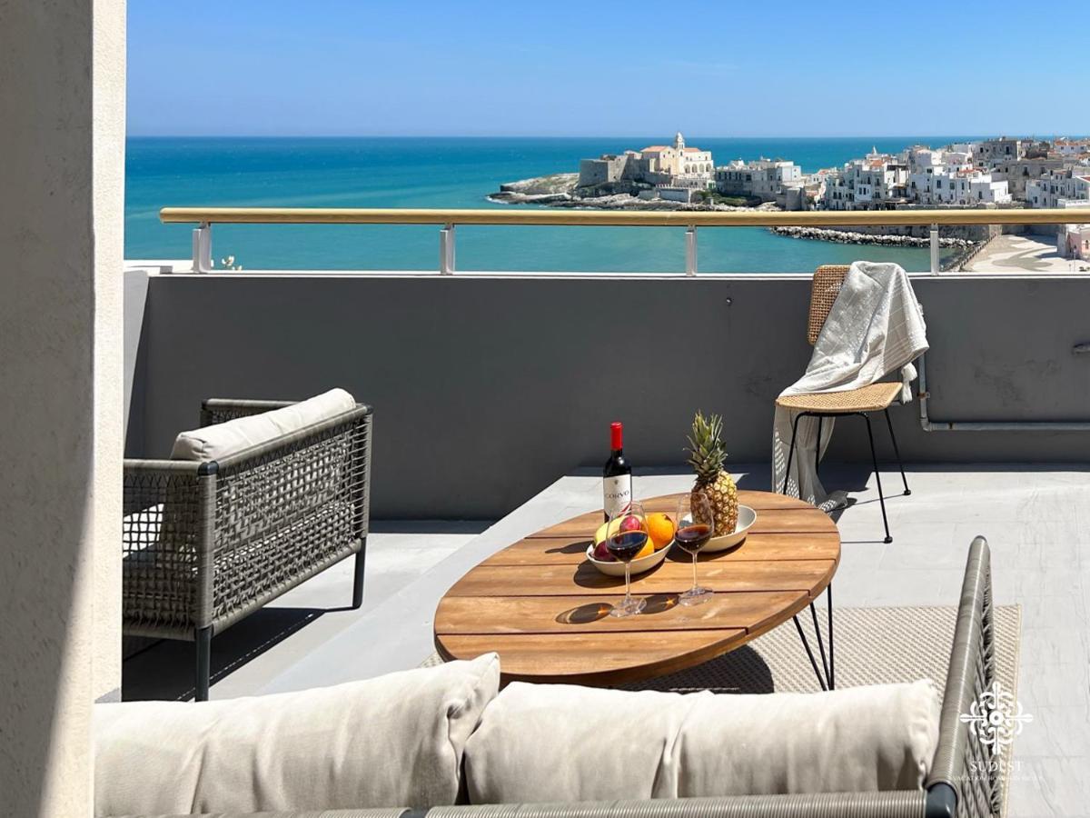 Ferienwohnung Infinito - Attico Sul Mare Vieste Exterior foto