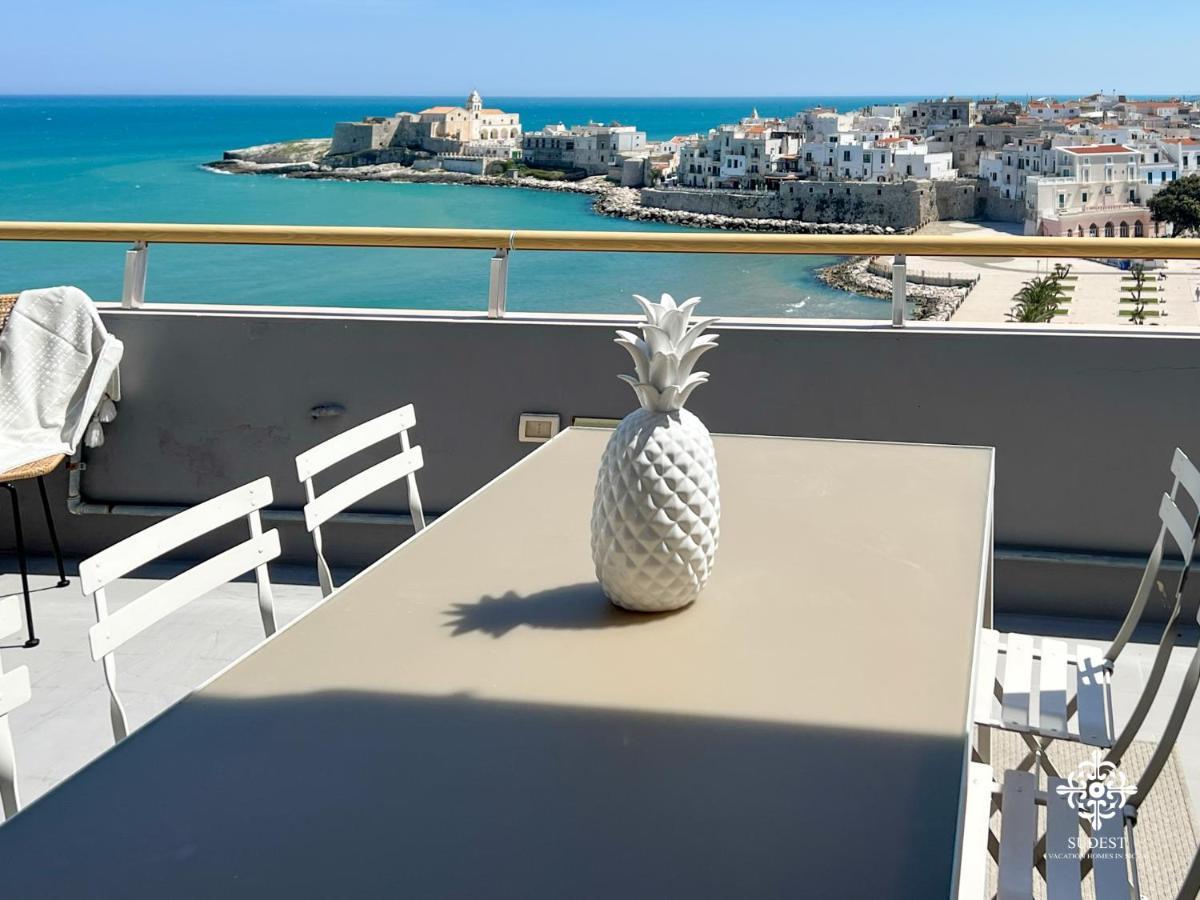 Ferienwohnung Infinito - Attico Sul Mare Vieste Exterior foto