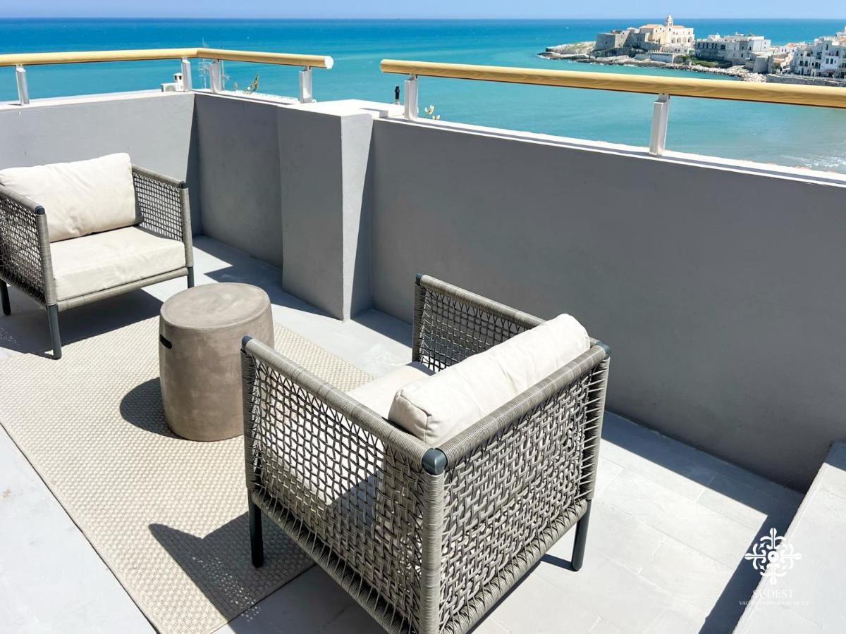 Ferienwohnung Infinito - Attico Sul Mare Vieste Exterior foto