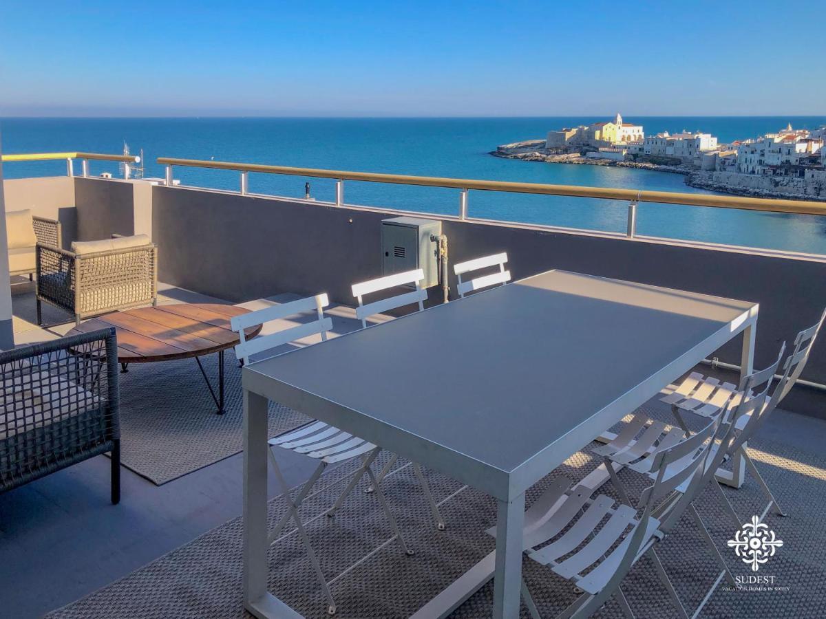Ferienwohnung Infinito - Attico Sul Mare Vieste Exterior foto